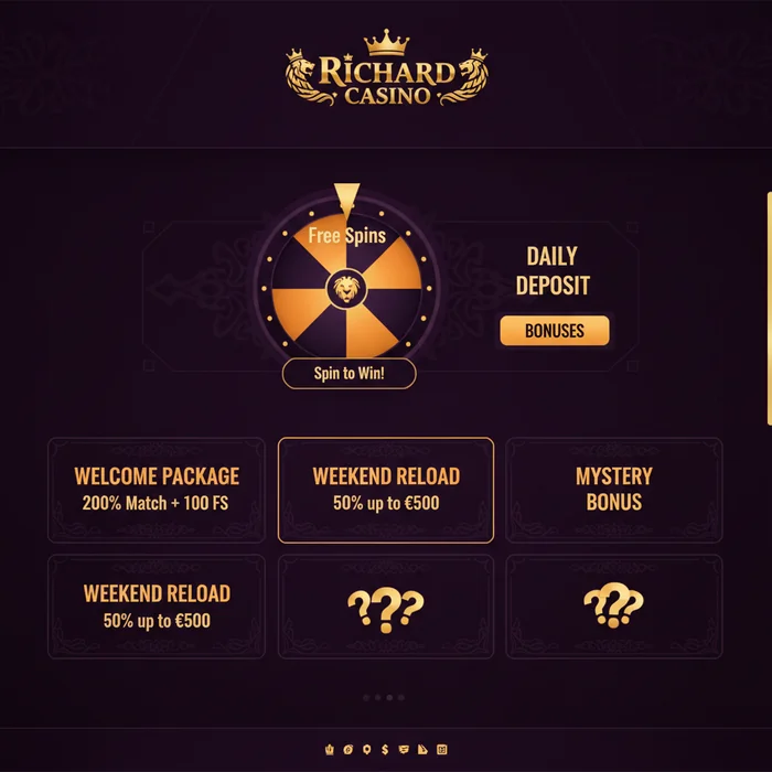Richard Casino Casino Bonus